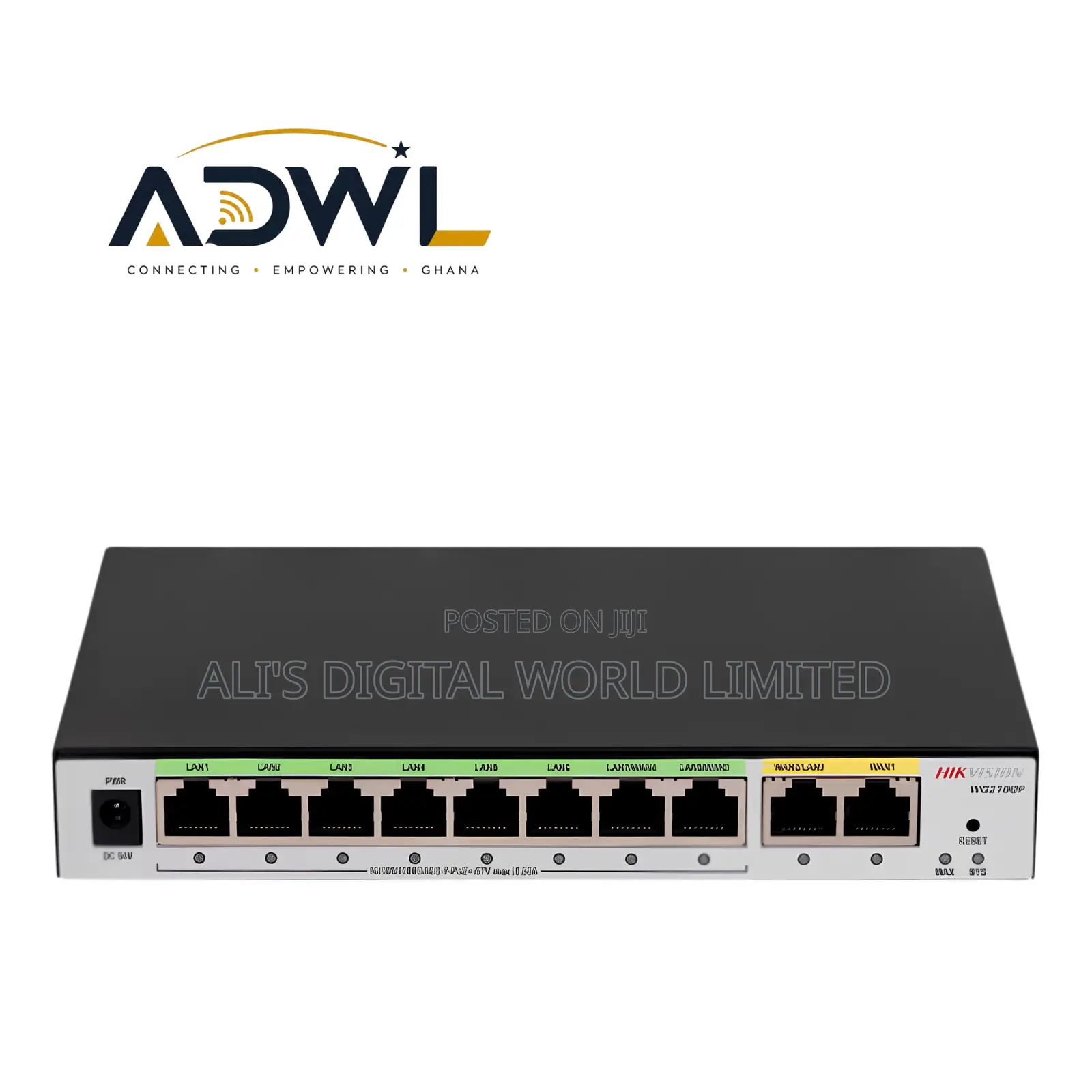 Hikvision All in One 10 Port PoE Router