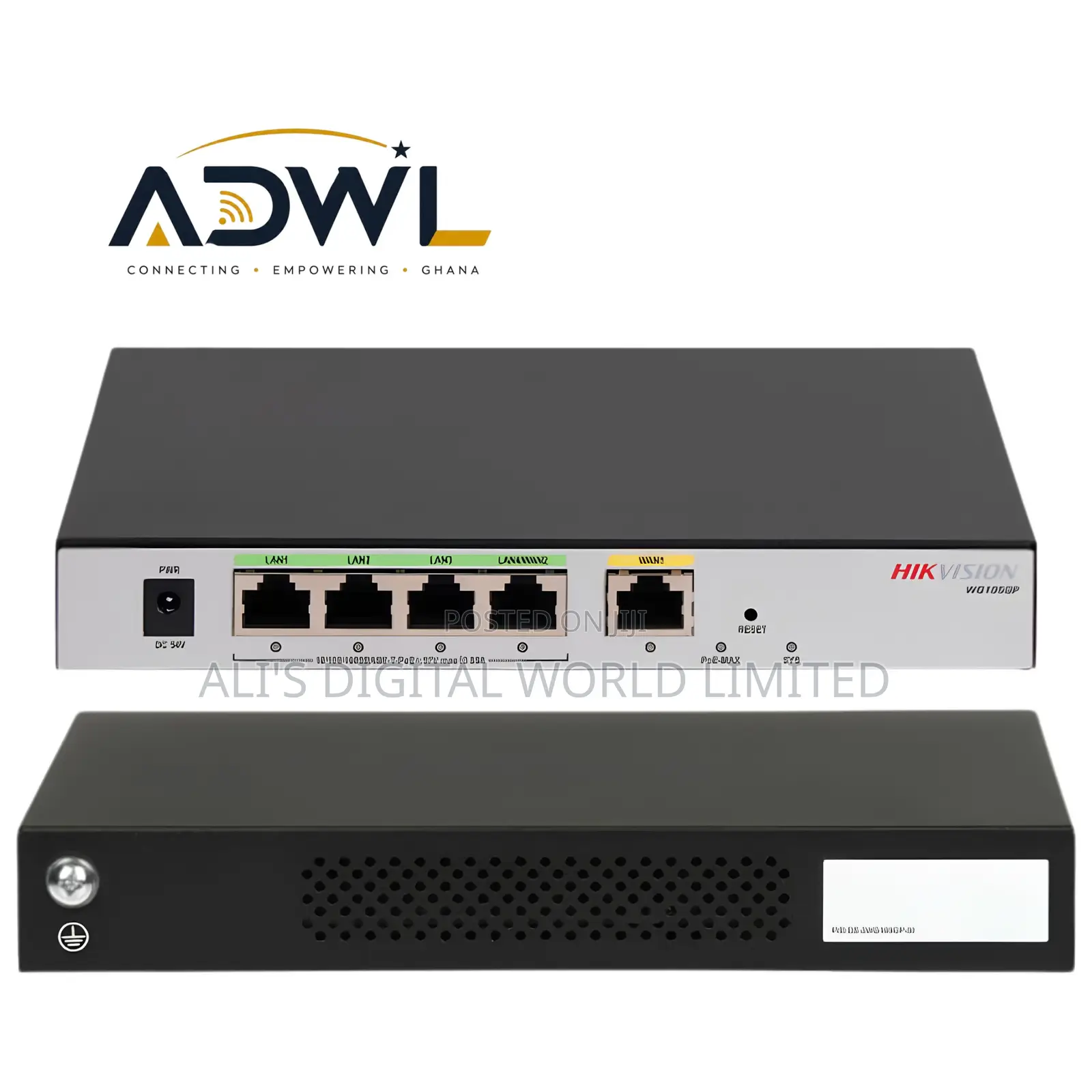 Hikvision All in One 5 Port PoE Router