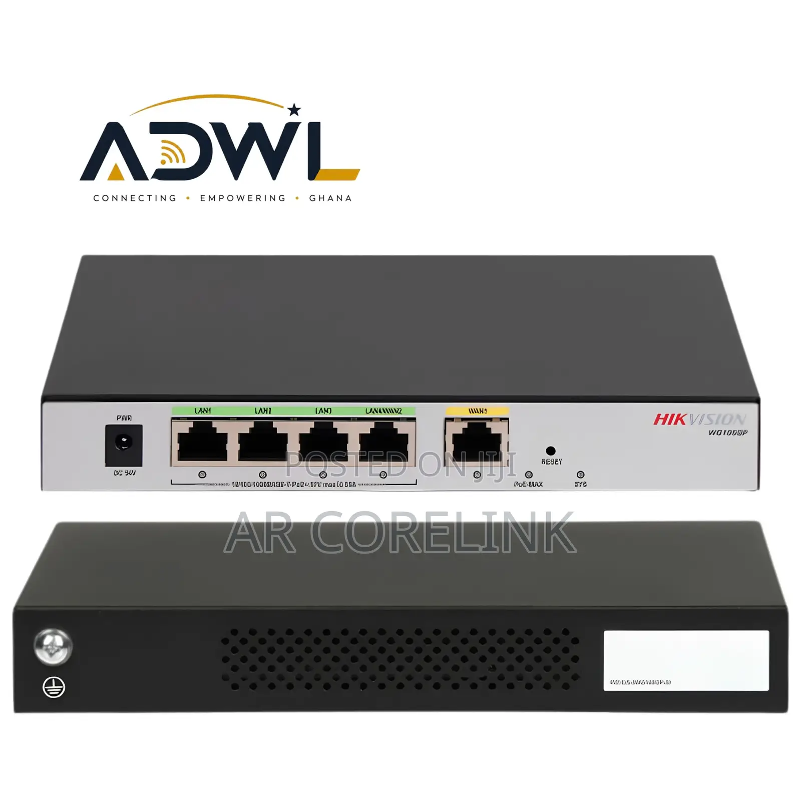 Hikvision All in One 5 Port PoE Router
