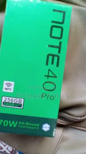 New Infinix Note 40 Pro 5G 256 GB Black