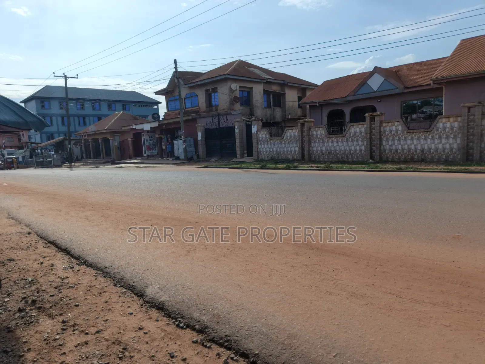 Road Side Half Plot for Sale at Feyiase