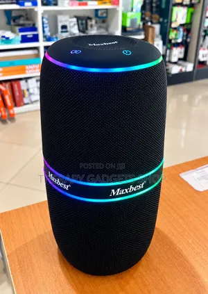 Maxbest M17 Pro RGB Sleek Waterproof Bluetooth Speaker - Black