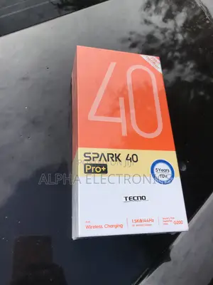 New Tecno Spark 40 Pro+ 256 GB Black