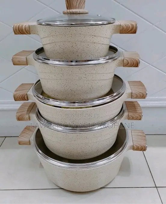 Granite Coated Cookware Set