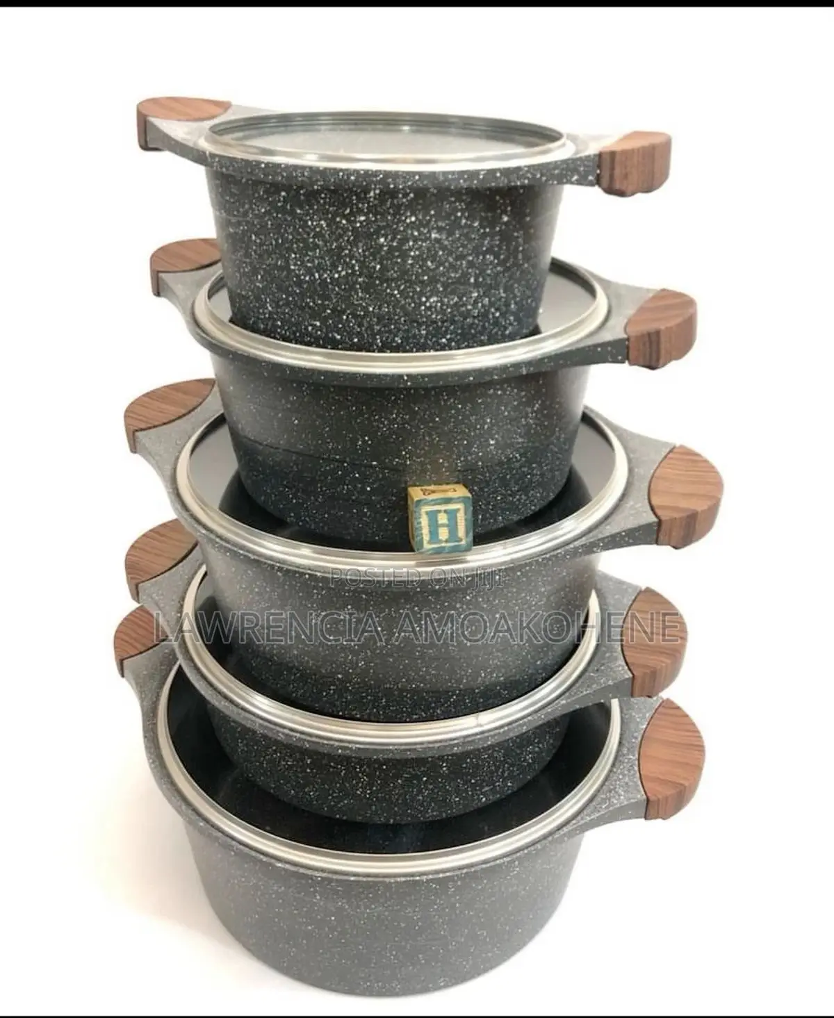 Granite Coated Cookware Set