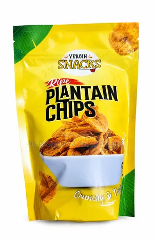 Plantain Chips-Plain and Spicy