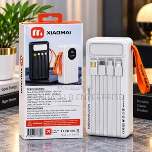 XIAOMAI 50000mAh 22.5W Power Bank – Built for Heavy Use