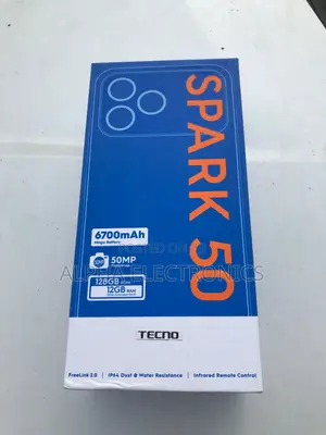 New Tecno Spark 50 128 GB Gray