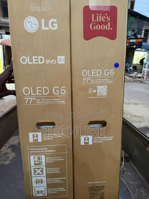 77" LG Television Oled G6 EvoAi