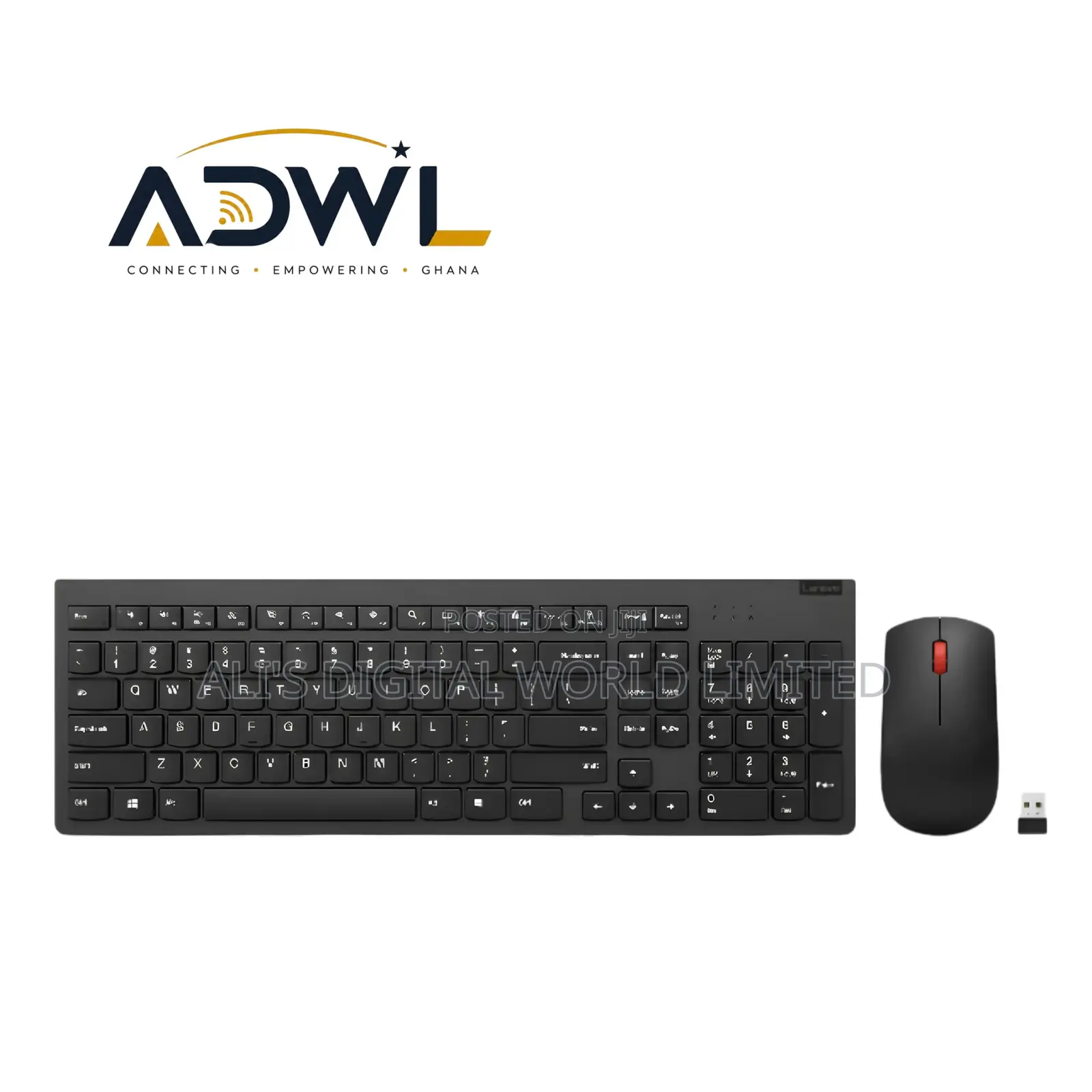 Lenovo Essential Wireless Combo Gen 2 – Keyboard and Mouse --Black