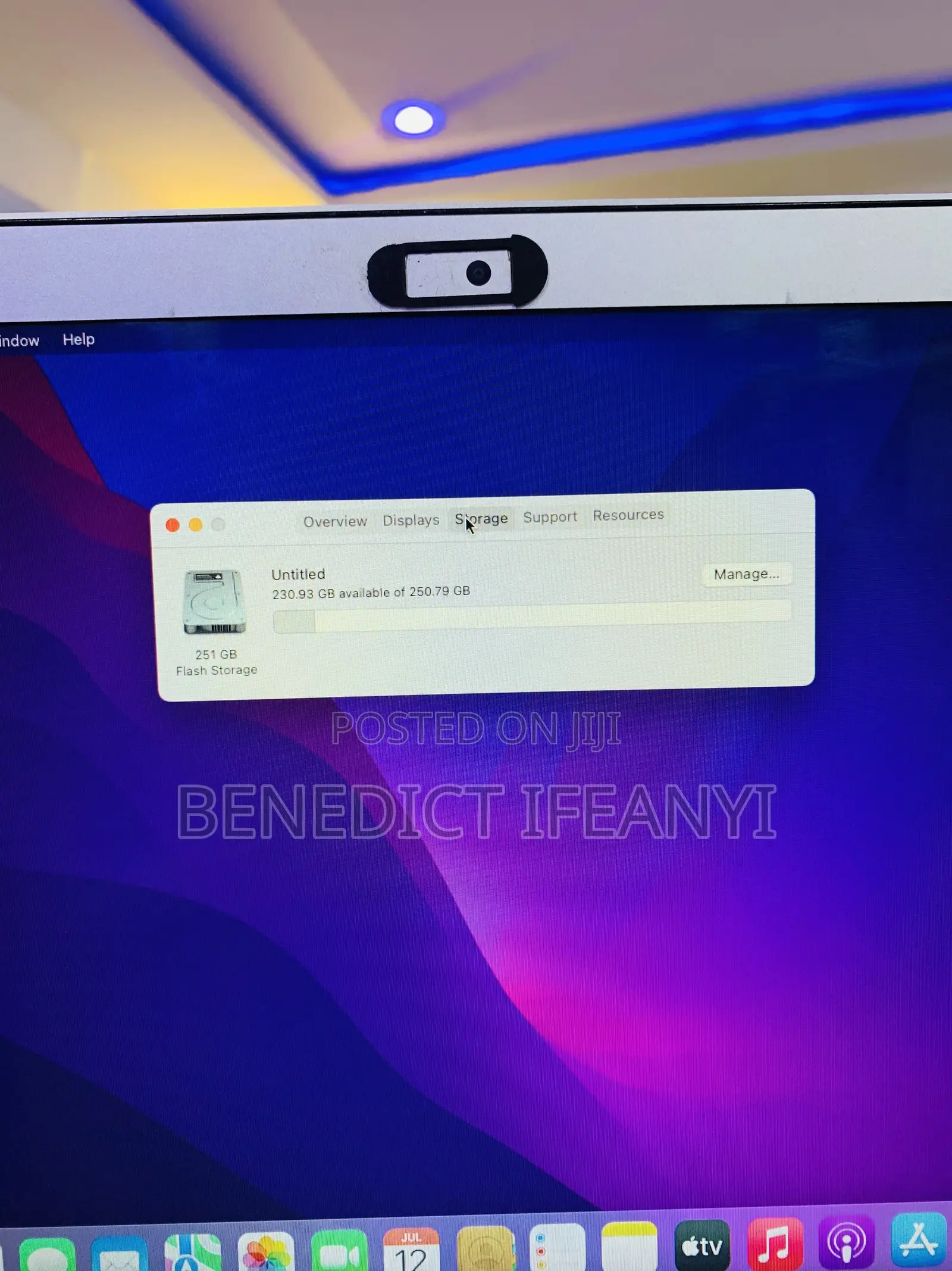 Laptop Apple MacBook Air 2017 8GB Intel Core i5 SSD 256GB