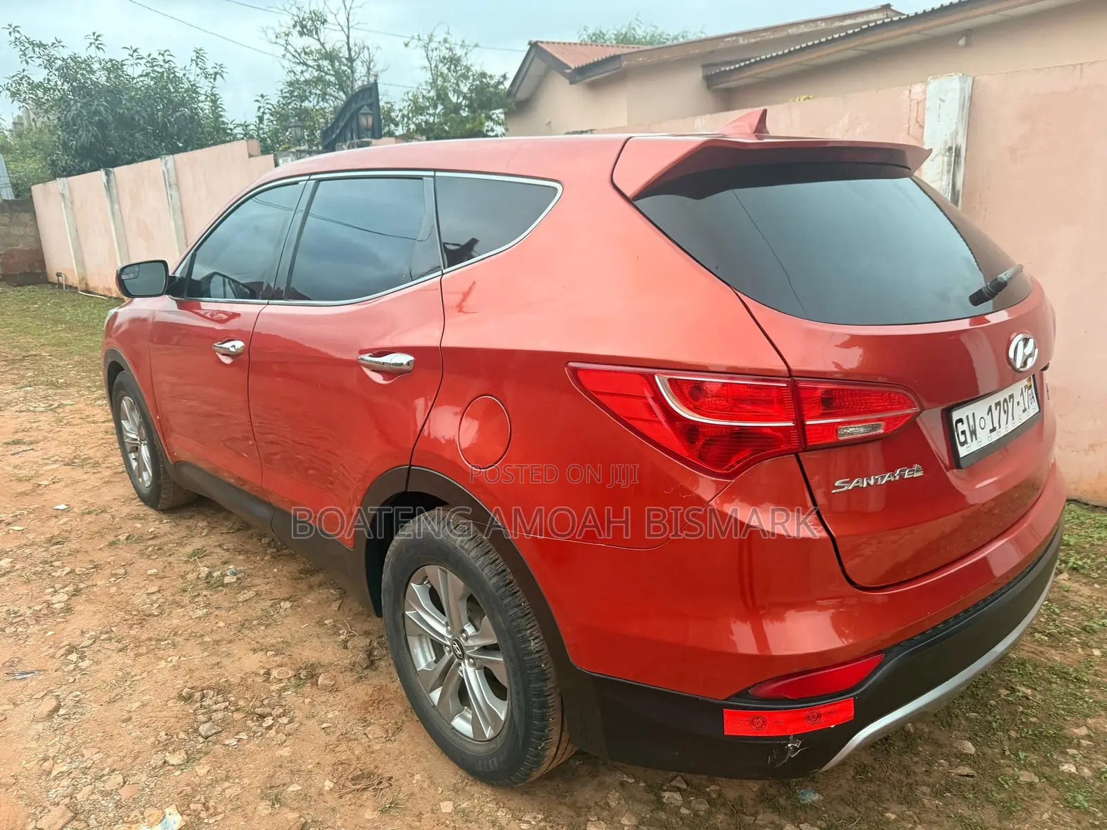 Hyundai Santa Fe 2015 Orange
