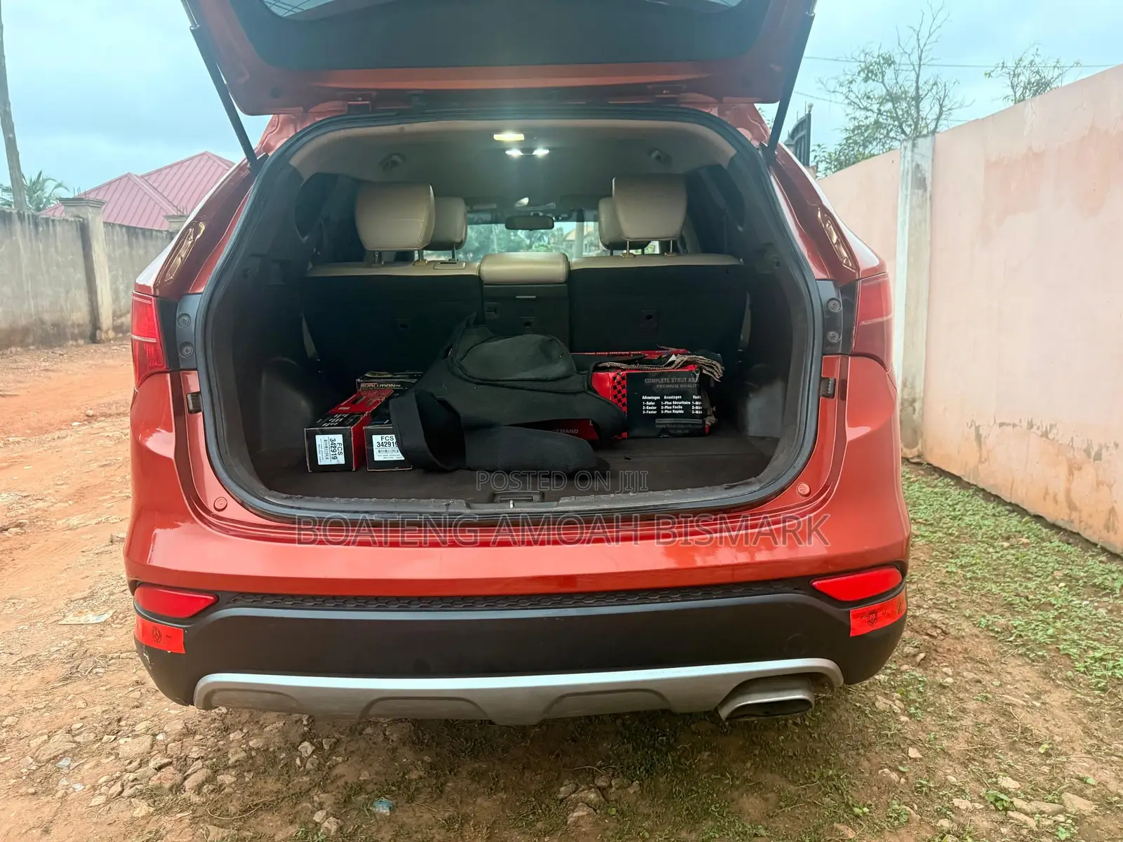 Hyundai Santa Fe 2015 Orange