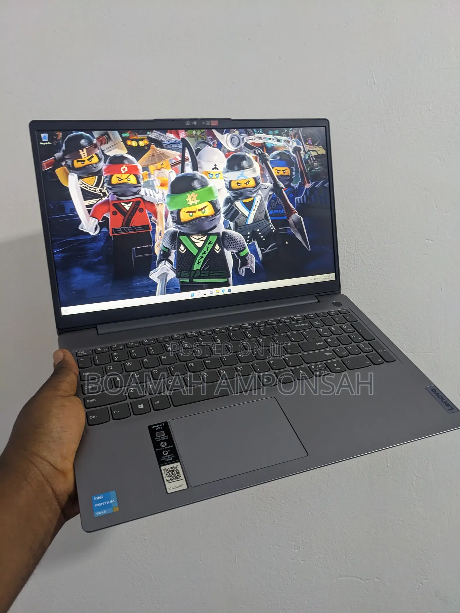 Laptop Lenovo Ideapad 3 12GB Intel Pentium SSD 256GB