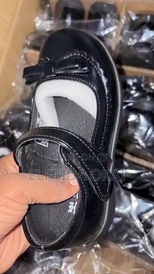 School Black Shoes