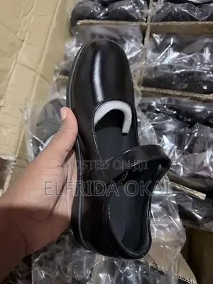 School Black Shoes