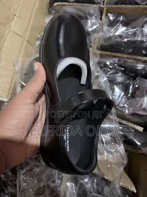 School Black Shoes