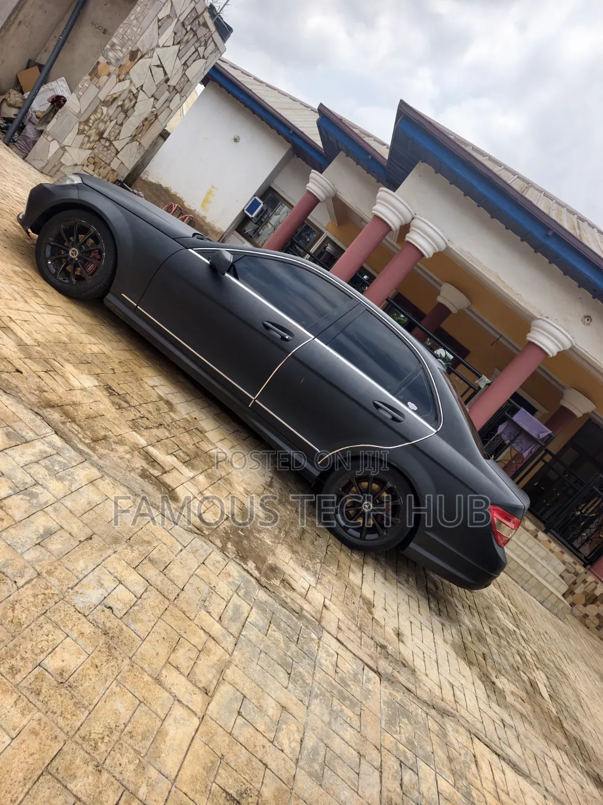 Mercedes-Benz C300 Sport Sedan RWD (3.0L 6cyl 6M) 2011 Matt Black