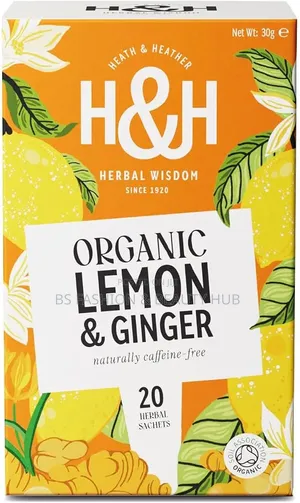 Organic Lemon and Ginger Tea