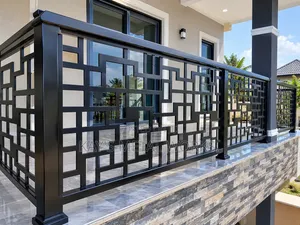 Laser Cut Metal Balustrade | Modern Balcony Railing