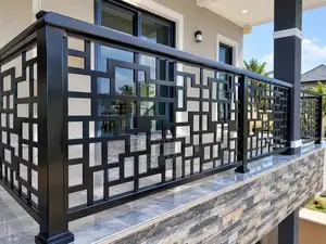 Laser Cut Metal Balustrade | Modern Balcony Railing