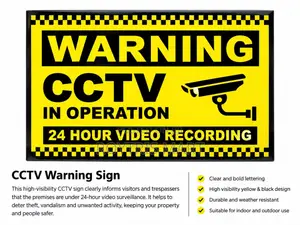 CCTV Warning Signage