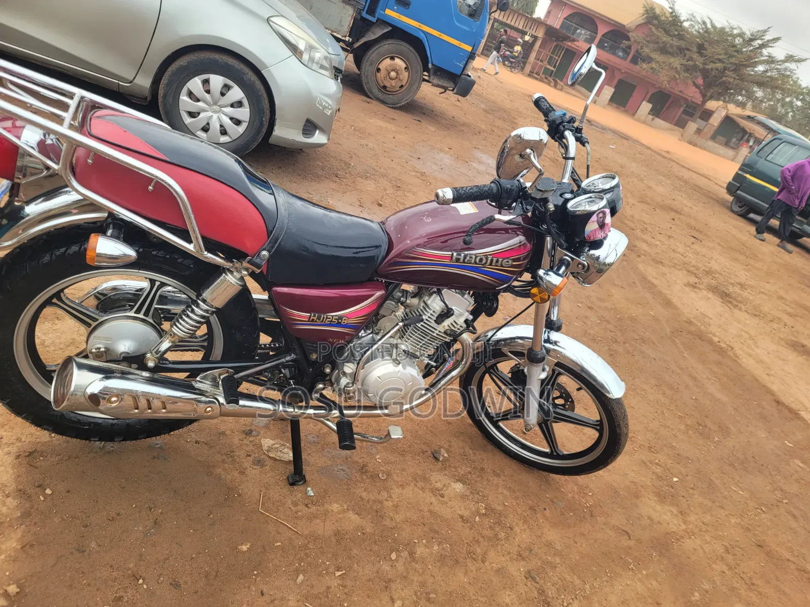 Haojue HJ125-8K 2025 Red