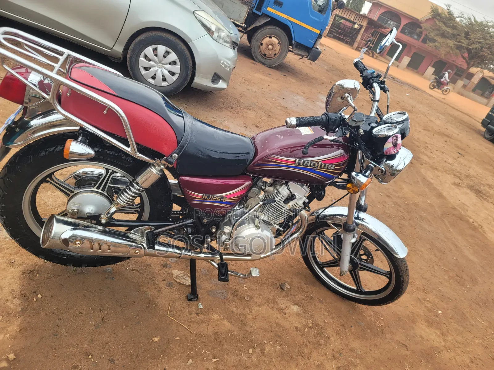 Haojue HJ125-8K 2025 Red