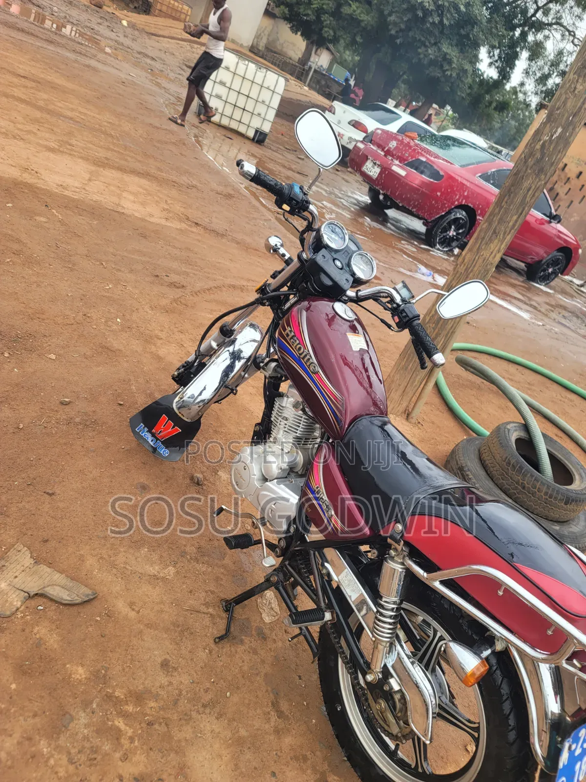 Haojue HJ125-8K 2025 Red