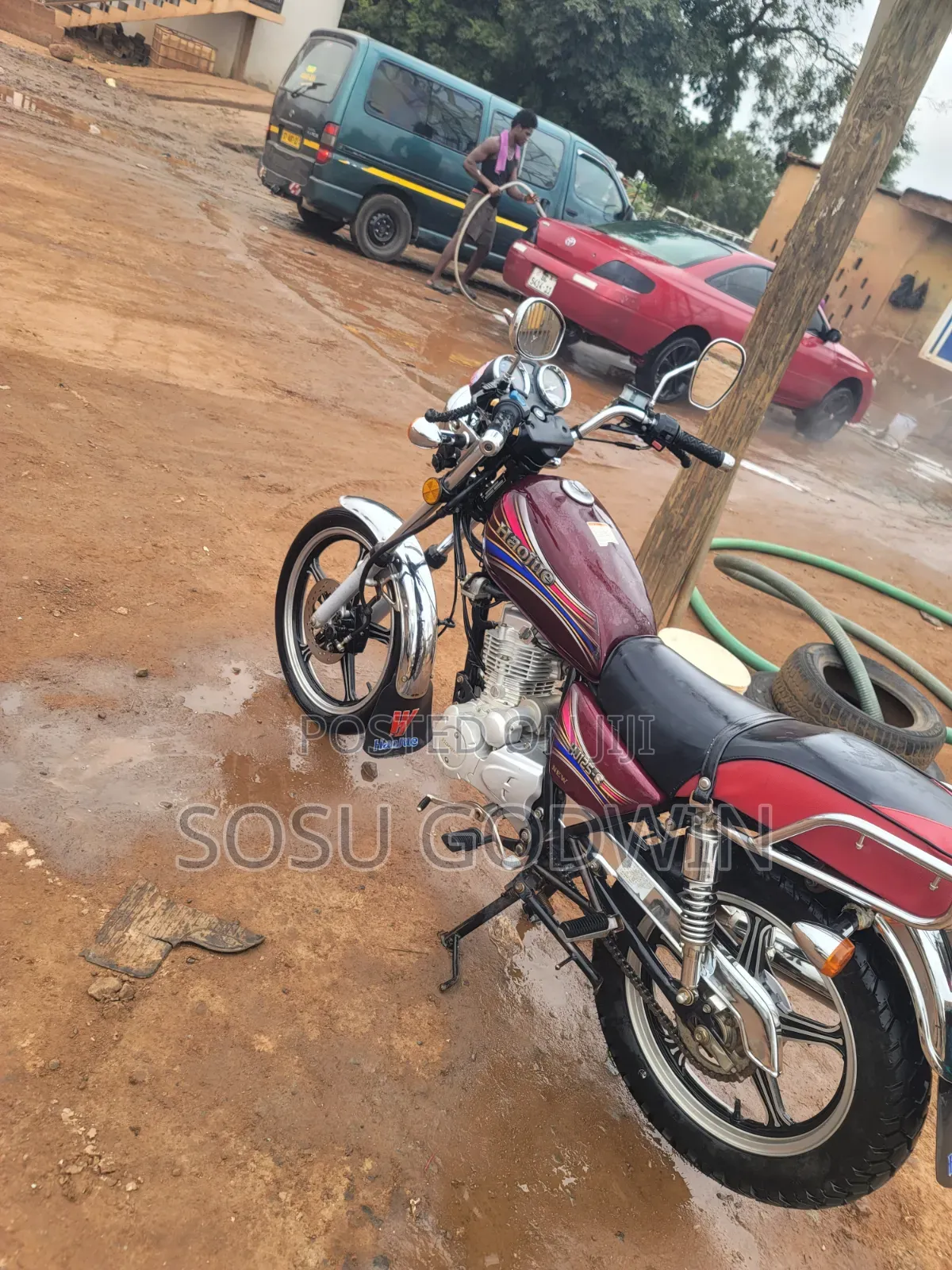 Haojue HJ125-8K 2025 Red