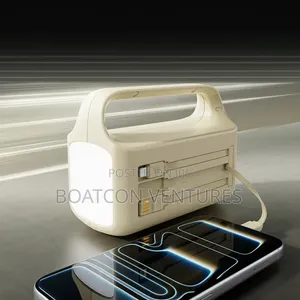 Power Bank With Big Led Flash Light , Torch Light and Phone Cables