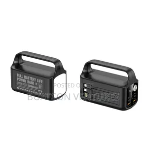 Power Bank With Big Led Flash Light , Torch Light and Phone Cables