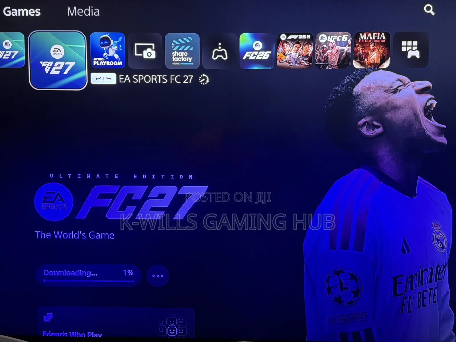 EA Fc 27 Ps5/Ps4 Installation
