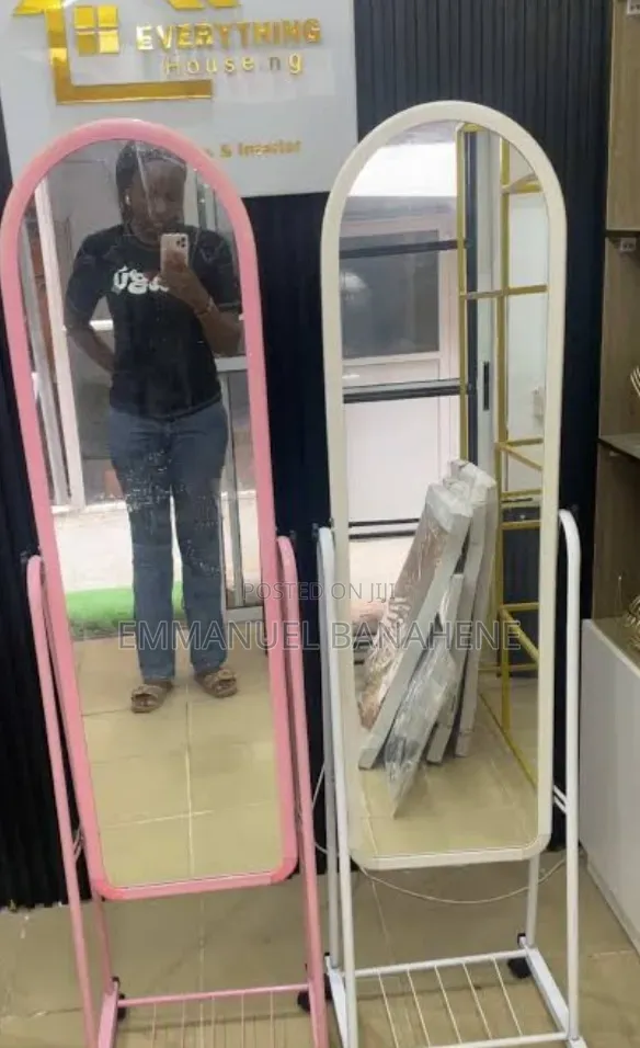 Jc Power Standing Mirror With Wheels