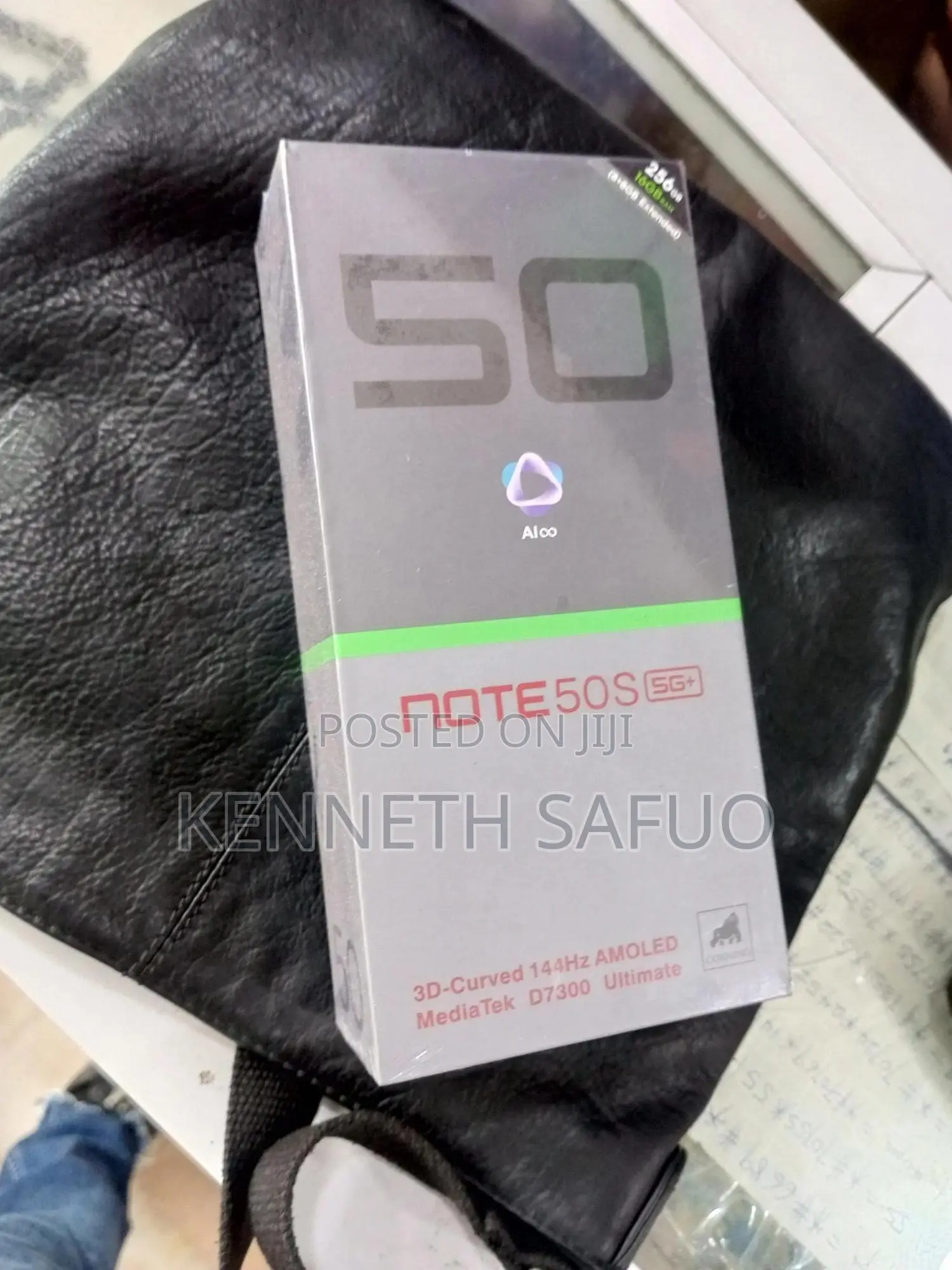New Infinix Note 50s 256 GB Black