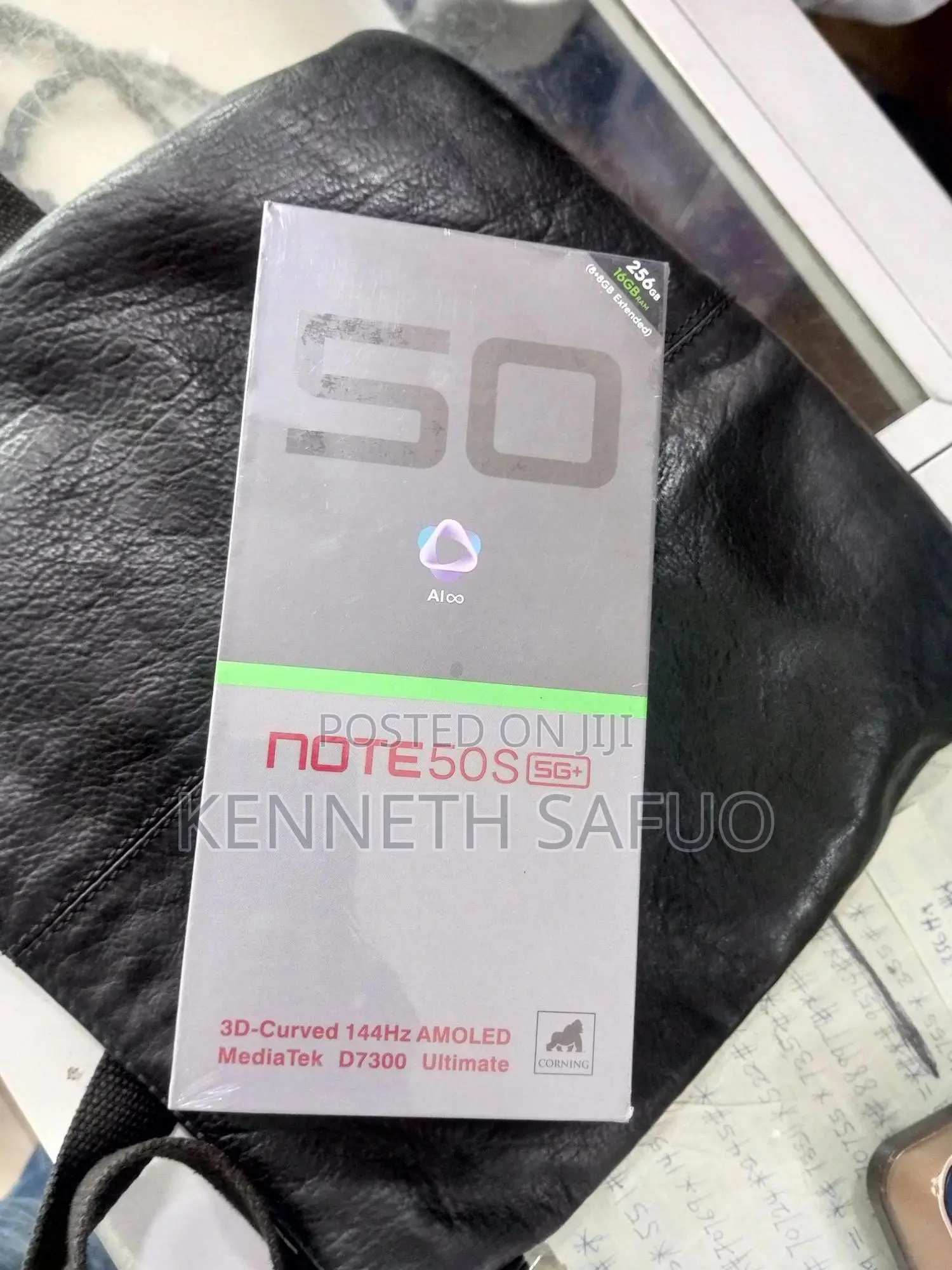 New Infinix Note 50s 256 GB Black