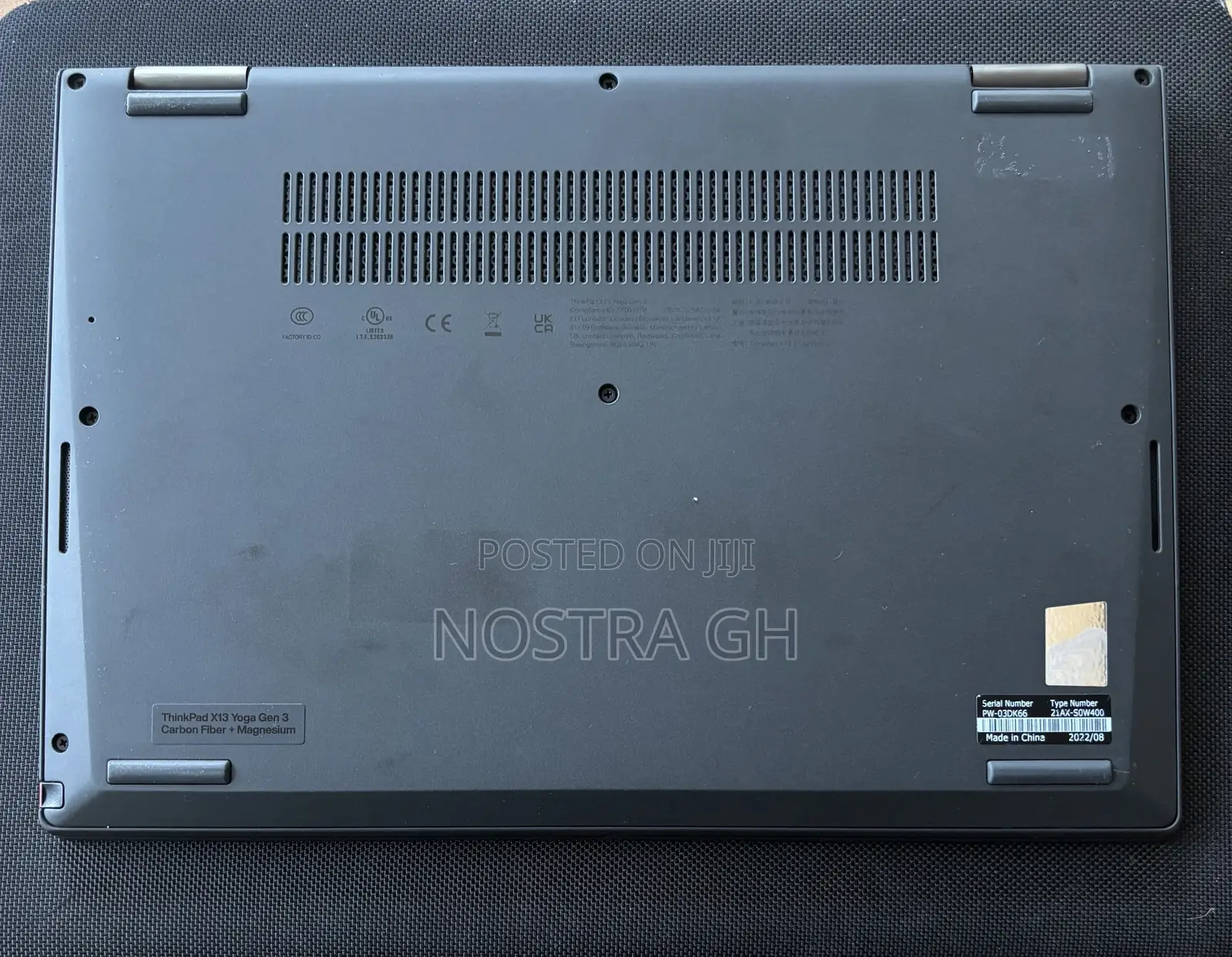 Laptop Lenovo ThinkPad x13 Yoga 16GB Intel Core i5 SSD 256GB