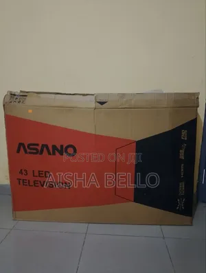 Slightly Used Asano 43-Inch LED Television for Sale.