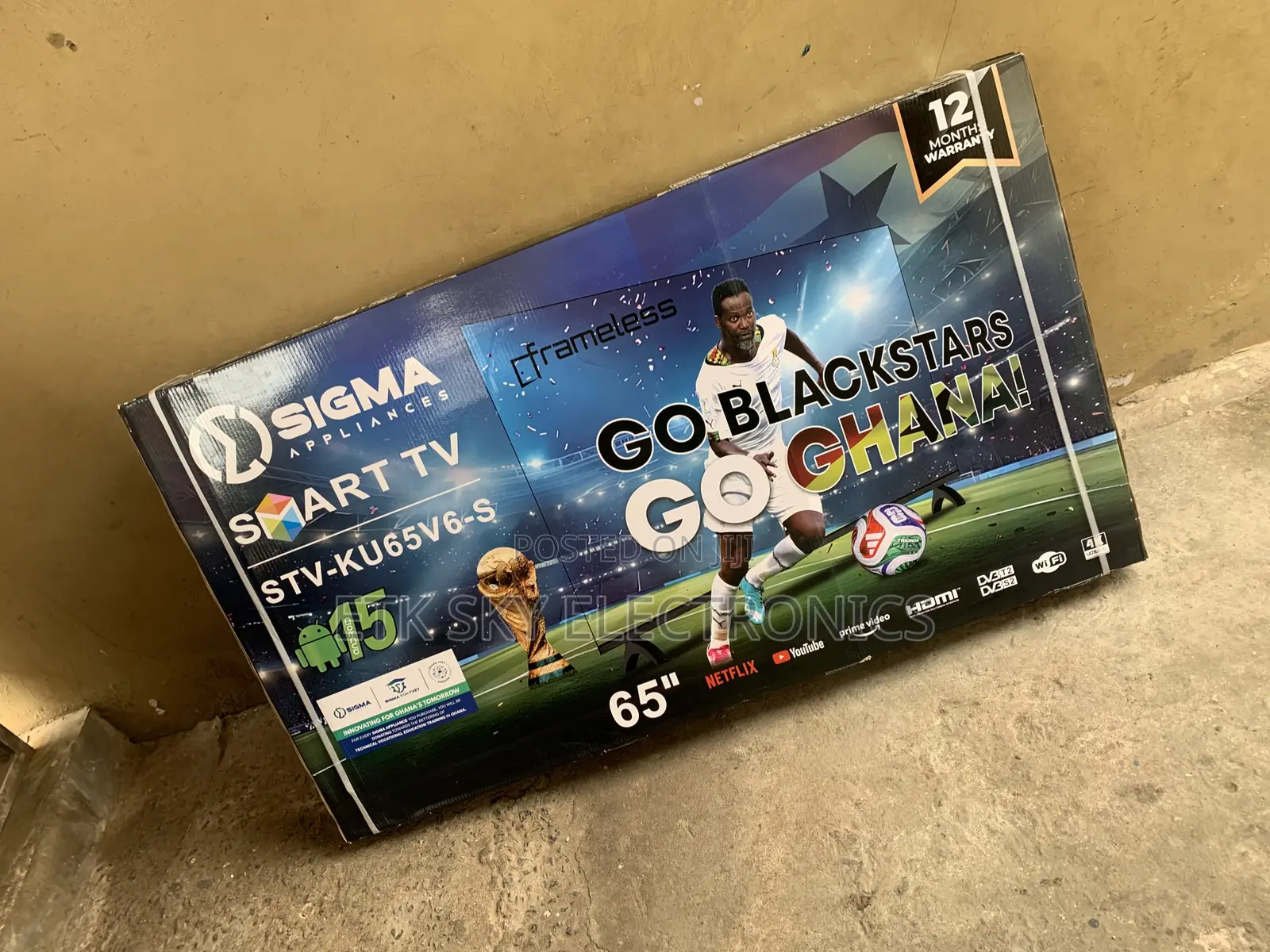 Correctly Made Sigma 65inch Smart UHD TV