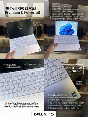 Laptop Dell XPS 13 16GB Intel Core i5 SSD 512GB