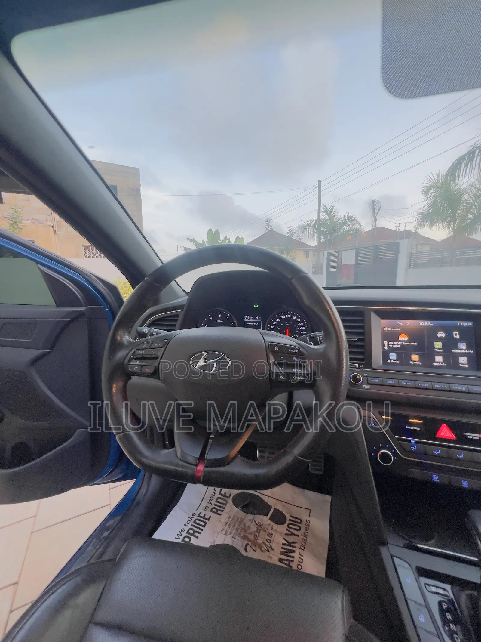Hyundai Elantra Sport Sedan FWD (1.6L 4cyl 6M) 2017 Blue