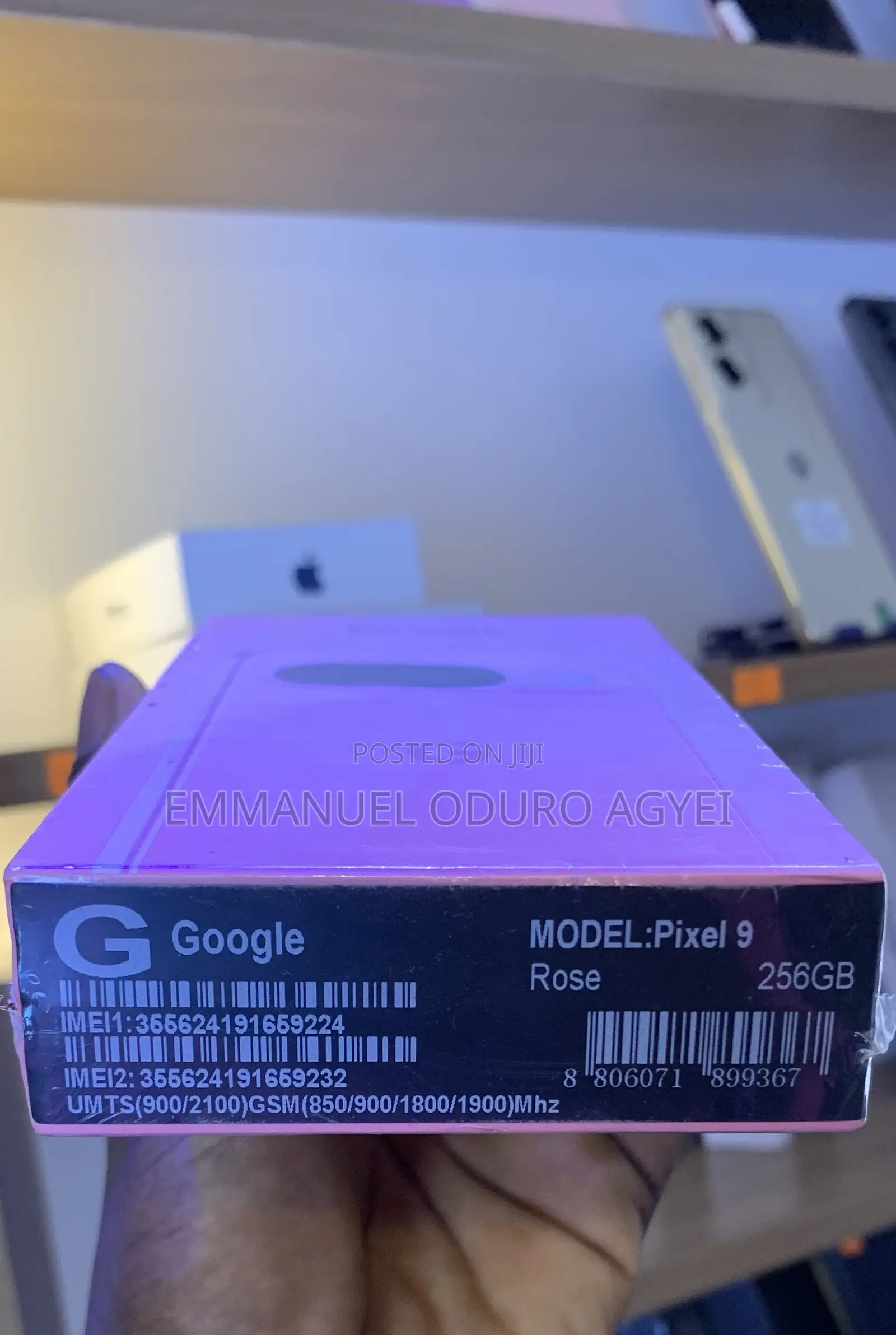 New Google Pixel 9 256 GB Rose Gold