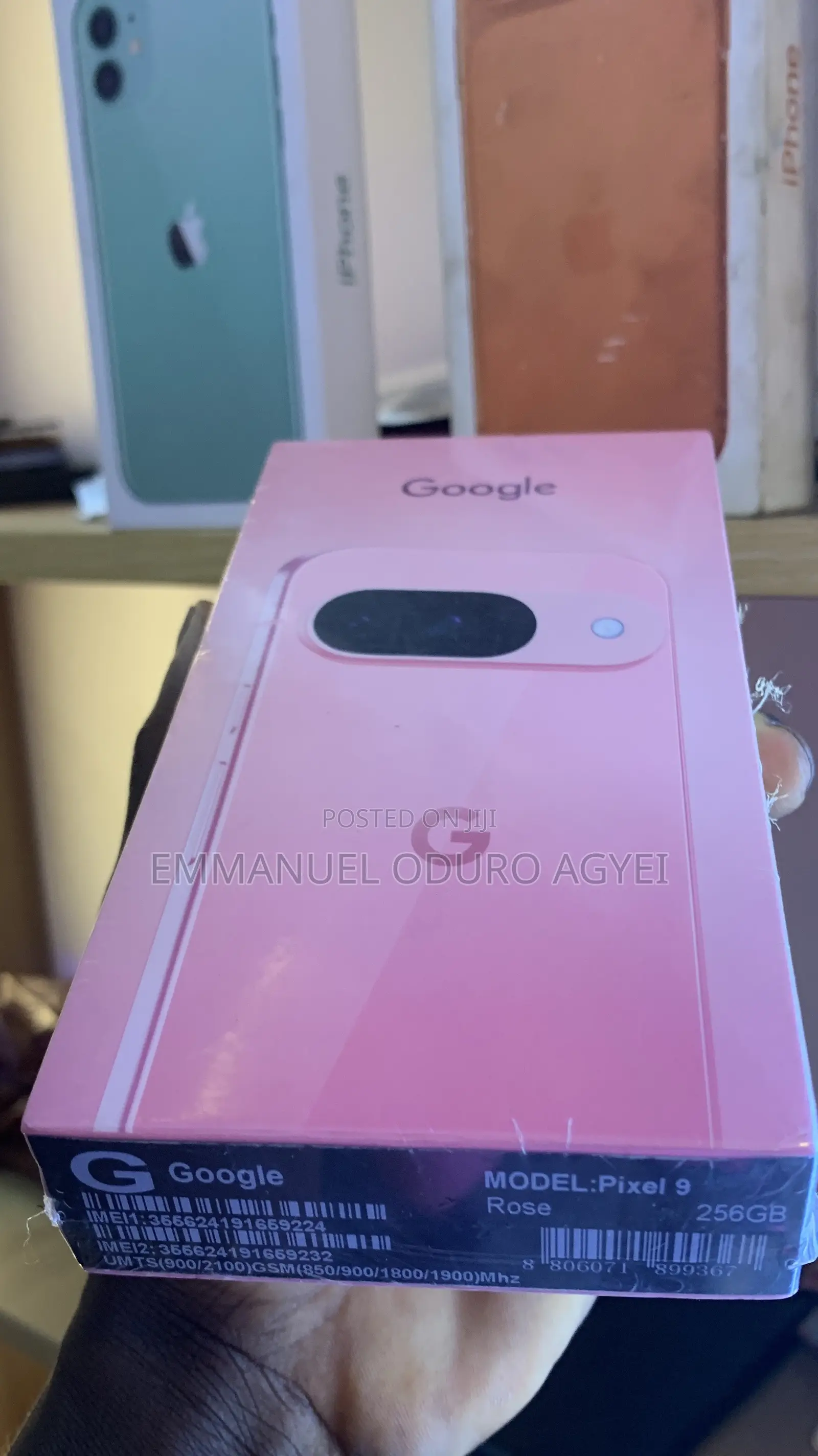 New Google Pixel 9 256 GB Rose Gold