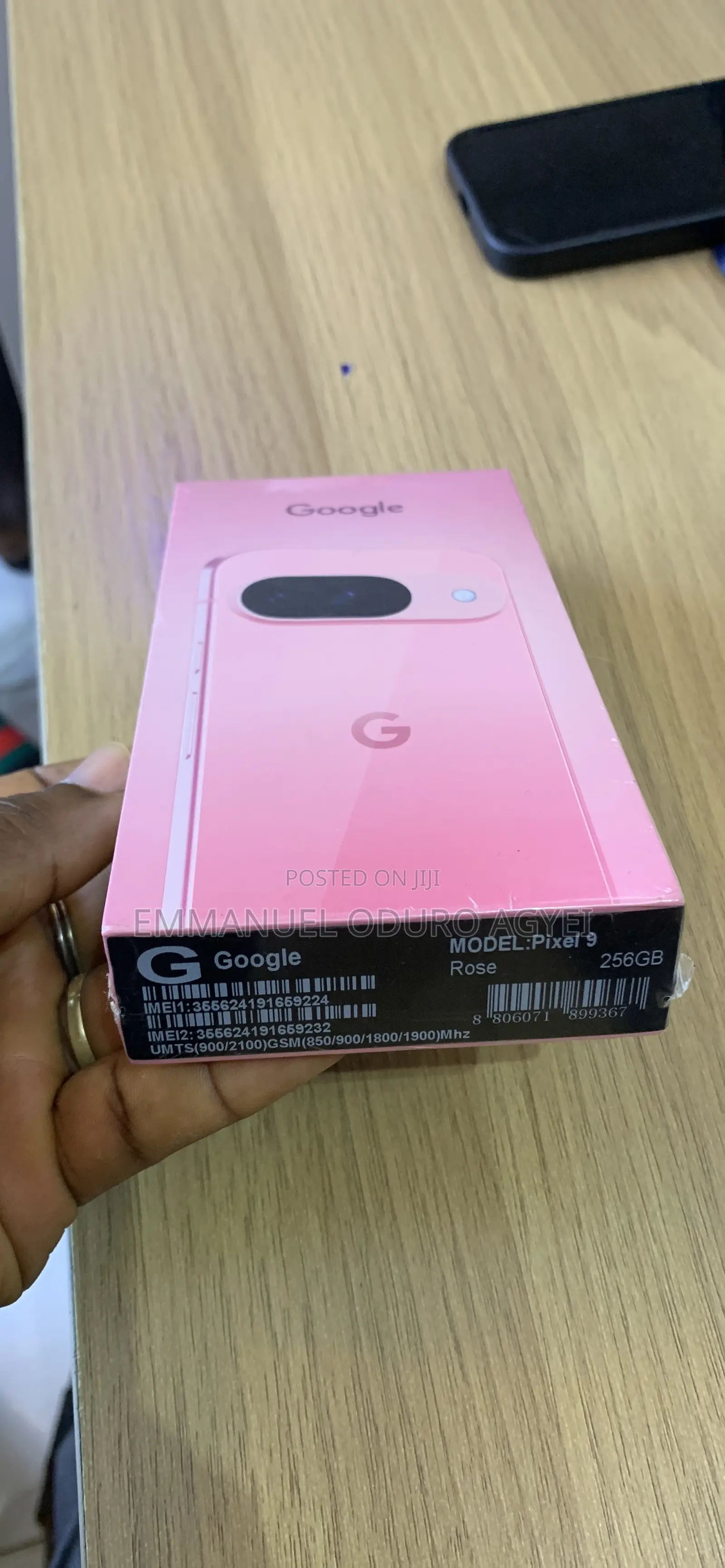 New Google Pixel 9 256 GB Rose Gold
