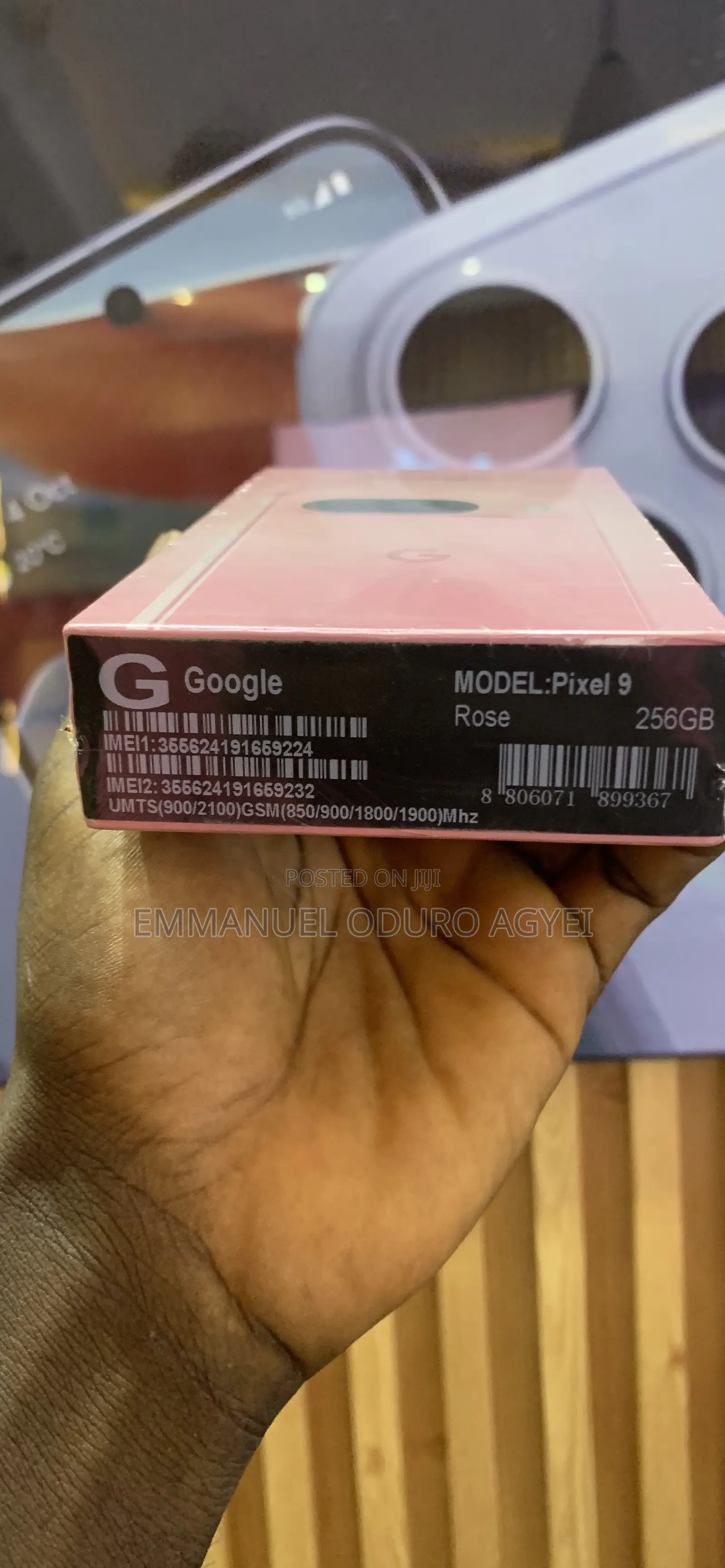 New Google Pixel 9 256 GB Rose Gold