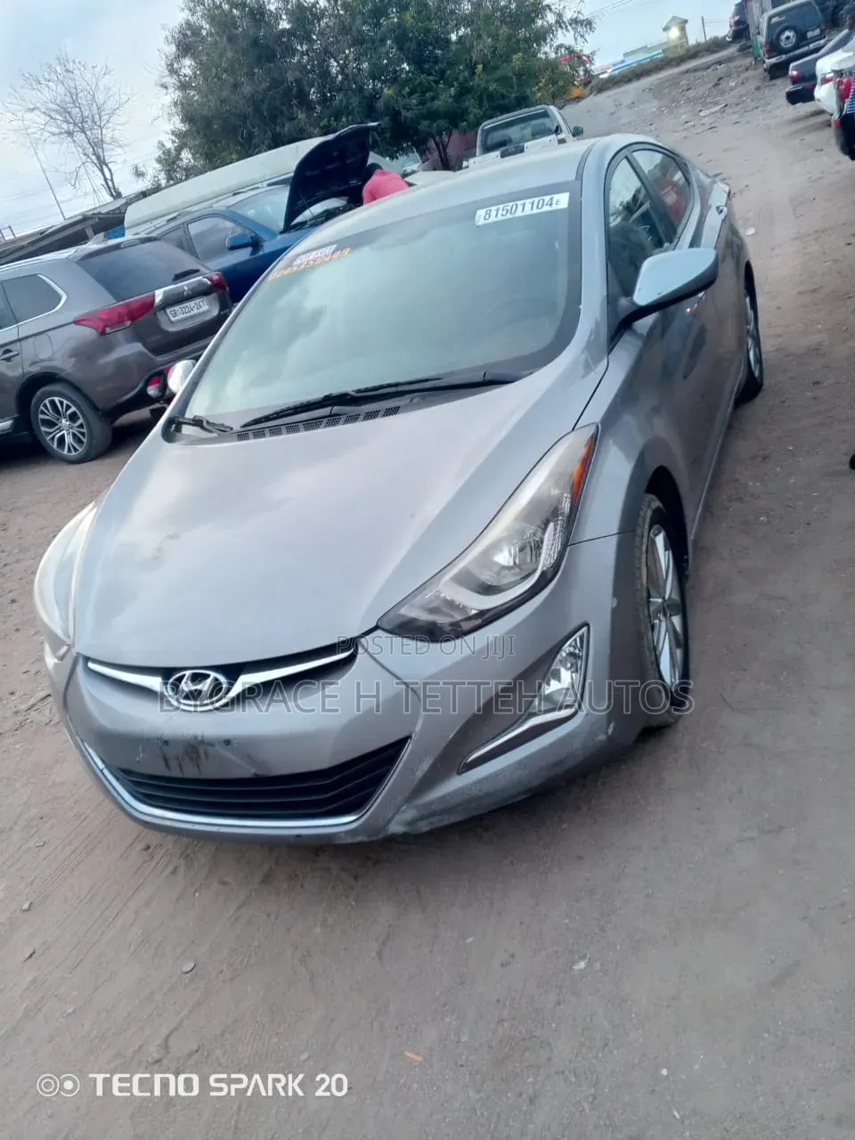 Hyundai Elantra 2015 Gray