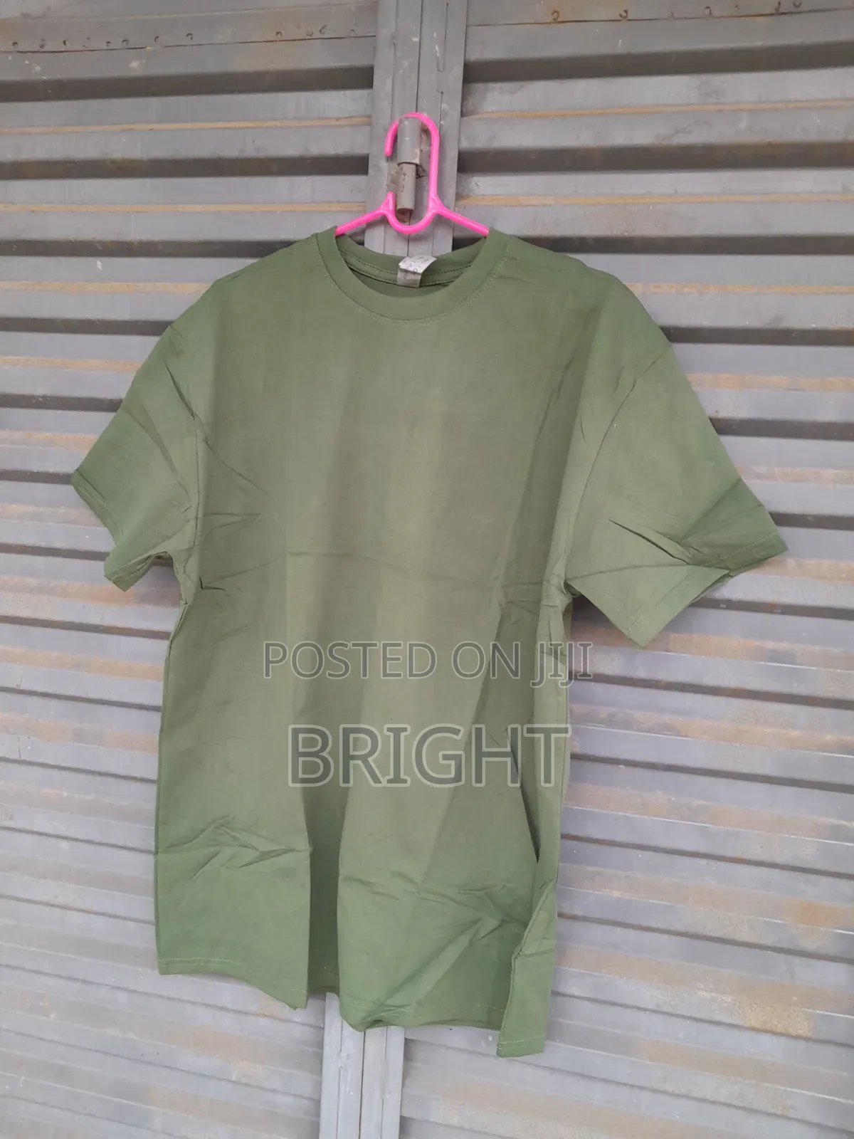Plain Army Green T-Shirt