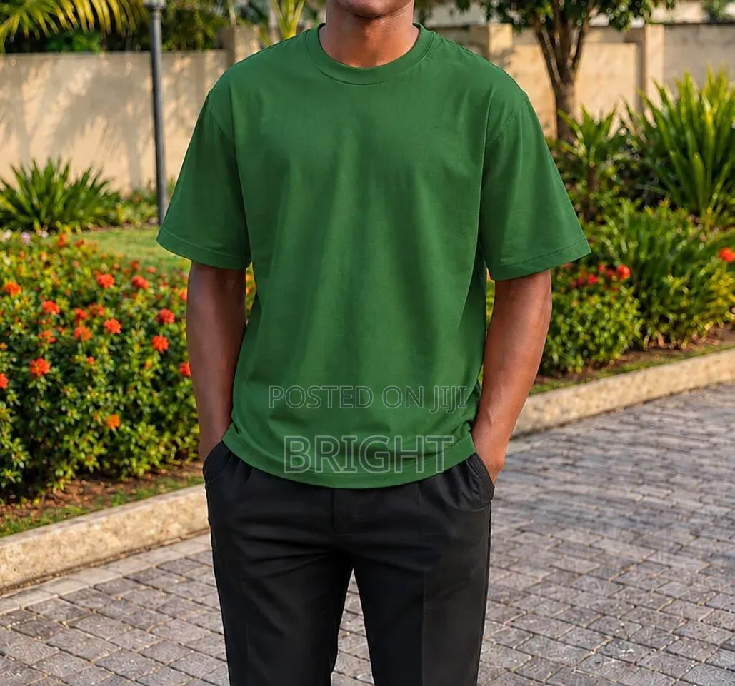 Plain Army Green T-Shirt