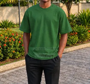 Plain Army Green T-Shirt