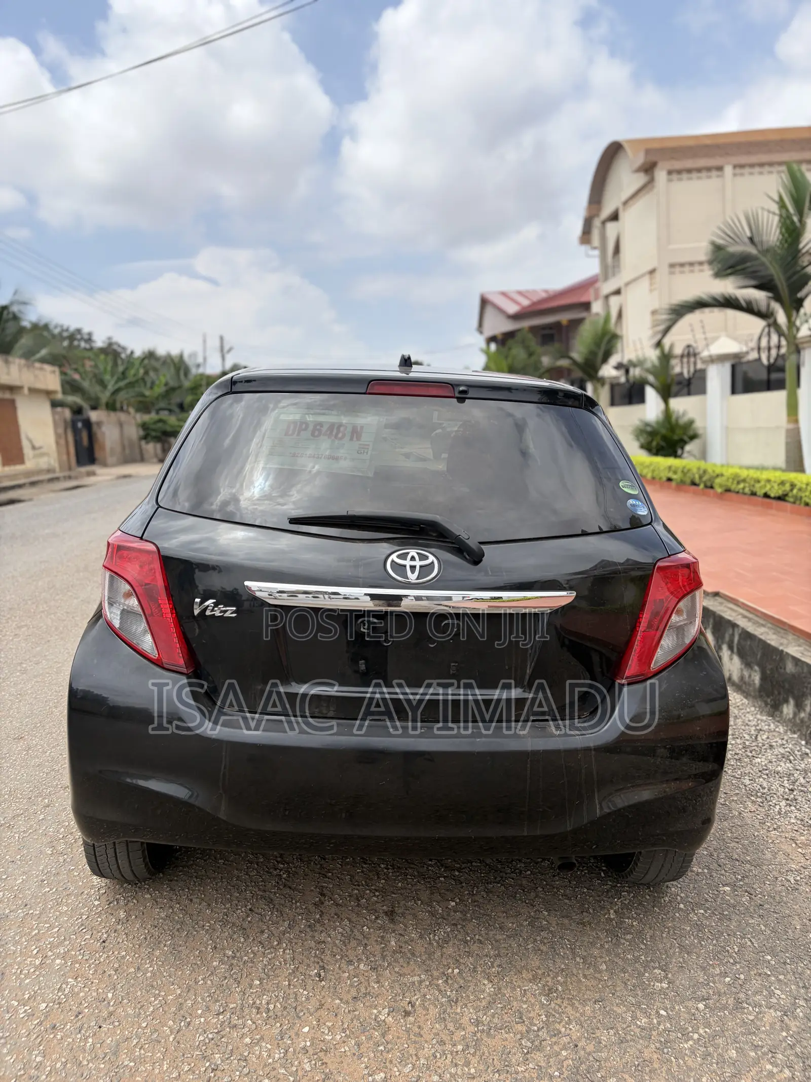 Toyota Vitz 1.3 FWD 3dr 2013 Black